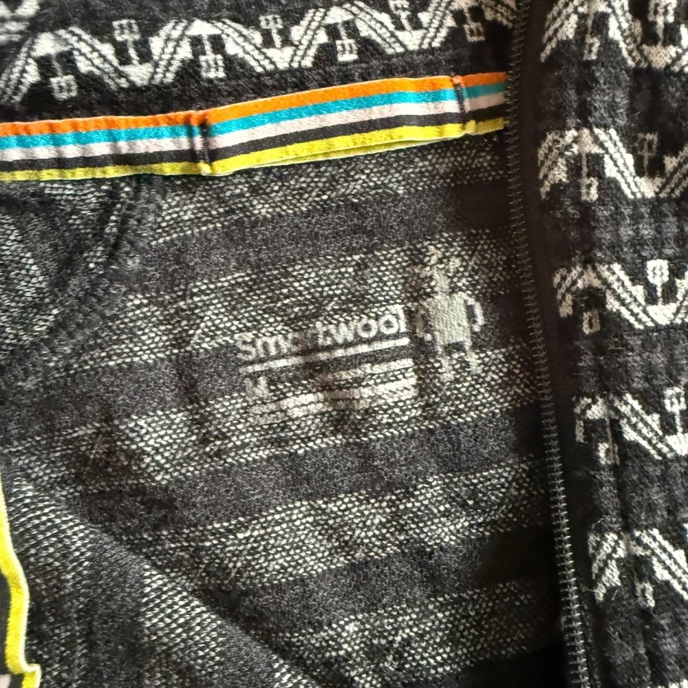 Smartwool Women's Merino 1/4 Zip Base Layer – 100% Merino Wool, Size Medium - Picture 3 of 7